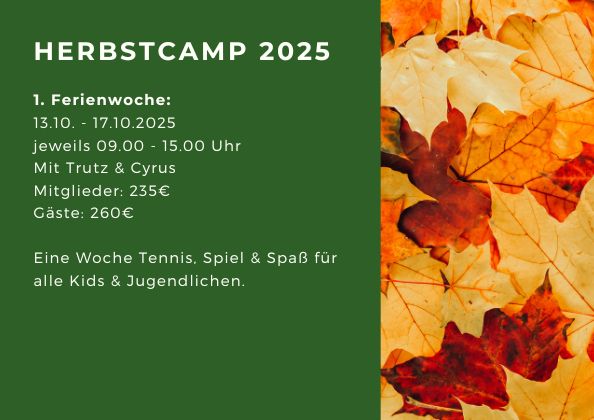 Herbstcamp 2025